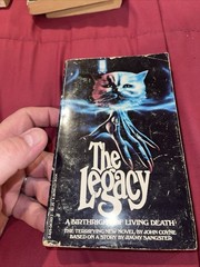 The Legacy John Coyne 1979 Berkley Edition Horror Novel Thriller Vintage