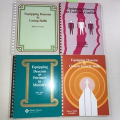 Equipping Deacons Lot of 4 SC Convention Press 1980-1987 Good