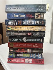 Lot of 10 – Mystery and Thrillers – Mixed Authors – FREE SHIPPING
