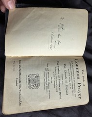 Antique “Common Prayer & Hymns Ancient & Modern” Pocket Size Book Great Britain