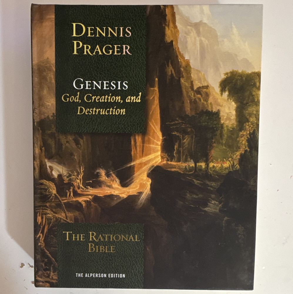 Dennis Prager Genesis: God, Creation and Destruction Rational Bible Hardcover