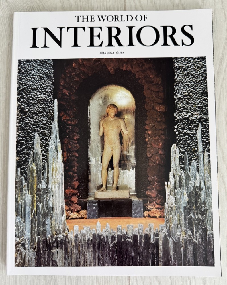 The World of Interiors July 2023 Magazine Interior Design Antiques Decor