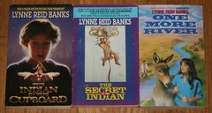 Lot 3 book Lynne Reid Banks Indian in Cupboard Secret of Indian One More River