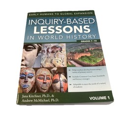 Inquiry-Based Lessons in World History Grades 7-10 Very Good