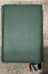 Thomas Nelson Nkjv Large Print Thinline. Limited Edition Green Goatskin