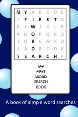 MY FIRST WORD SEARCH BOOK By Sonya Writes **BRAND NEW**