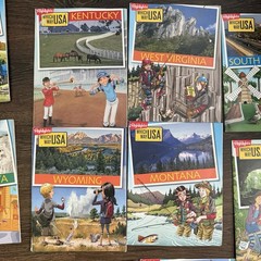 Highlights Which Way USA Lot of 20 State Books Most Maps Included