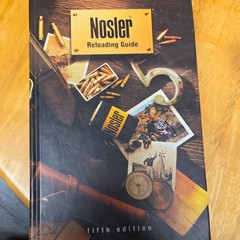 Nosler – Reloading Guide Manual – Fifth Edition Hardcover