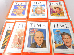 7 TIME Magazines – All 1950 Issues