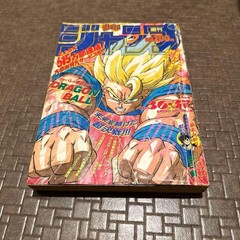Shueisha Weekly Shonen Jump 1991 Combined Issue 36 37 Color DRAGON BALL Japan