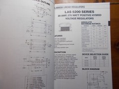 LAMDA SEMICONDUCTORS DATABOOK 1988 VOL.# 1 SC 9″X6″ 448 pages combo shipping YES