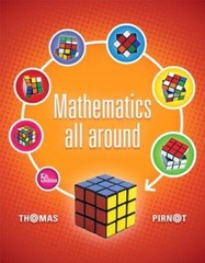 Mathematics All Around (5th Edition) – Hardcover By Pirnot, Tom – VERY GOOD