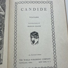 Candide By Voltaire – Illustrated By Blaine 1930