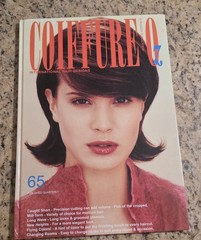 VINTAGE 80s COIFFURE QZ 65 HARDBACK / PAGES OF NOSTALGIC COOL CONTENT