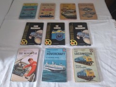 10 x Vintage Ladybird Books Motor Cars x 4 & How It Works x 6