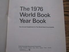 The World Book Yearbook 1976, 608 pages