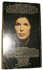 VTG Mystery Ruth Rendell Murder Being Once Done Bantam N801 Paperback 1975 Detec