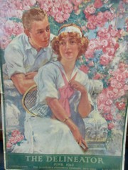 Delineator Magazine 6/1912 Tennis Cover Ellis Parker Butler Color Fashion Plate