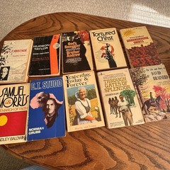 Lot of 10 Christian Biography Paperback Books Men & Women Of Faith Vintage