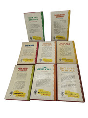 8 x Lot 1970s Vintage Harlequin Romance 1598 1600 1601 1602 1604 1605 1606 1607