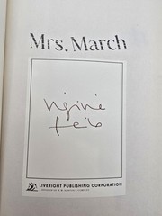 SIGNED~Mrs March by Virginia Feito, 1st AM Edition, 1st Printing, HC DJ