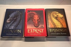 Christopher Paolini the Inheritance Cycle Hardcovers 1-3 Some First Editions
