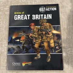 Bolt Action: Armies of Great Britain – paperback Games, Warlord 2012 Very good