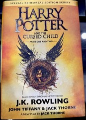 First Edition HARRY POTTER AND THE CURSED CHILD Hardcover 1st Printing SCRIPT hc