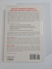 Rsmeans Ser.: Construction Supervision by Robert O. Segner and Jerald L. Rounds
