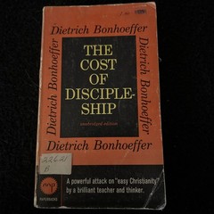 THE COST OF DISCIPLESHIP, Dietrich Bonhoeffer, 1966 8th Edition Paperback