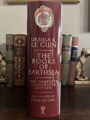 The Books of Earthsea Complete Illustrated LE GUIN Vess Hardcover Saga Press