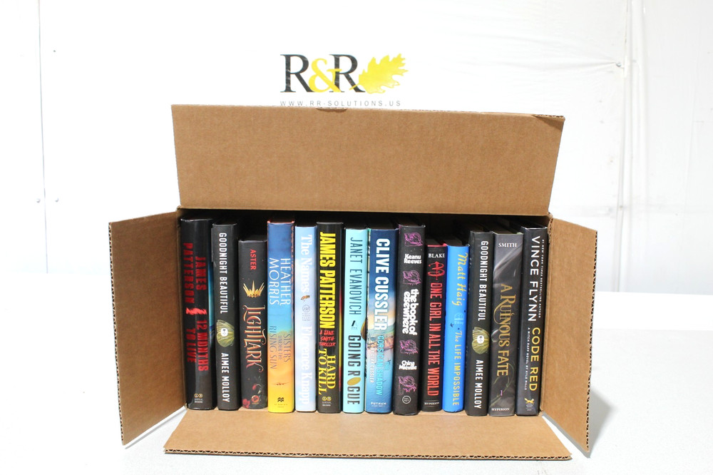 Lot of 14 Best Seller books ~ Mixed Genre Very Fine Hardcover Top Authors (#5)