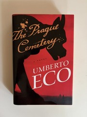 Umberto Eco The Prague cemetery 1st Edition 1st Print HC DJ Excellent Condition