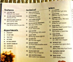 Hot Bike The Harley Davidson Enthusiasts Magazine April 2000 236 Pages HD Mania