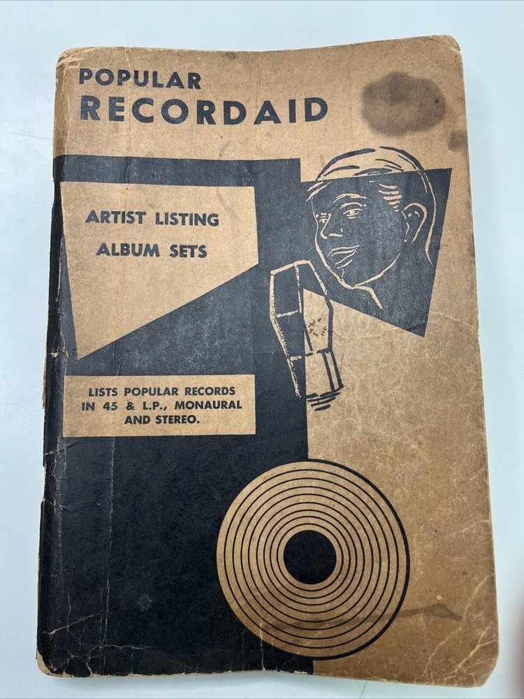 Popular RECORDAID Catalogue – Philadelphia 1962 Vintage Vinyl Listing for trade