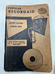 Popular RECORDAID Catalogue – Philadelphia 1962 Vintage Vinyl Listing for trade