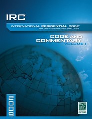 International Residential Code 2009: Code and Commentary: for One-and Two-fa…