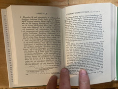 ARISTOTLE: ATHENIAN CONSTITUTION. EUDEMIAN ETHICS. VIRTUES By Aristotle & H.