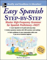 EASY SPANISH STEP BY STEP by Barbara Bregstein Paperback Self Help Business