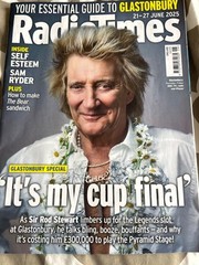 RadioTimes Rod Stewart, Self Esteem, Sam Ryder, Glastonbury, Julian Moore J