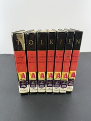 Lord Of The Rings Millennium Edition Hardcover Seven Books No Box