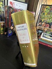 Henry Kissinger SIGNED Years of Renewal Book, 1999, Simon & Schuster