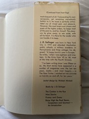 CATCHER IN THE RYE J.D. Salinger NOVEL 1st Edition 37th Printing FICTION 1951