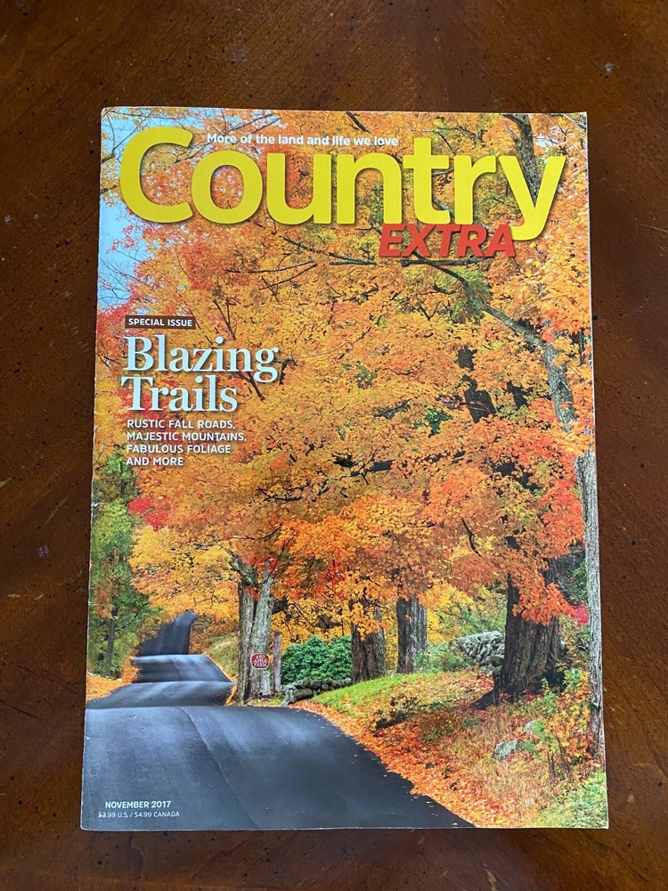 Country Extra Magazine November 2017 Special Issue Blazing Trails – Used, Good