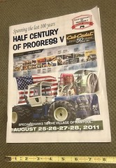 Half Century of Progree V August, 2011 Magazine Rantoul, IL