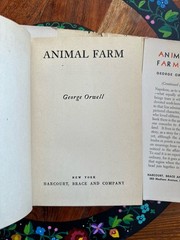 ANIMAL FARM George Orwell 1946 1st Edition Book Club Edition BCE Hardcover DJ