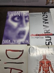 Lot of 6 Chuck Palahniuk Books in Hardcover and Paperback, Choke, Damn, Haunted