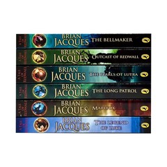 A Tale of Redwall Series (Book 7-12) by Brian Jacques 6 Books Set – Ages 9+ – PB