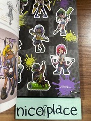 Ikasu Art Book Splatoon 3 Nintendo B5 All Color 400p 2023 Japan