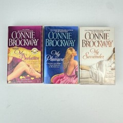 3x Connie Brockway Rose Hunters Trilogy Romance Paperback Novels Books